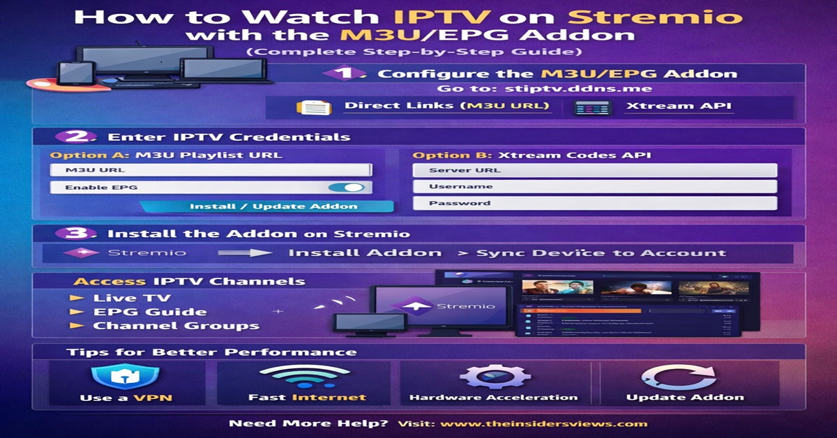 How to watch IPTV on Stremio